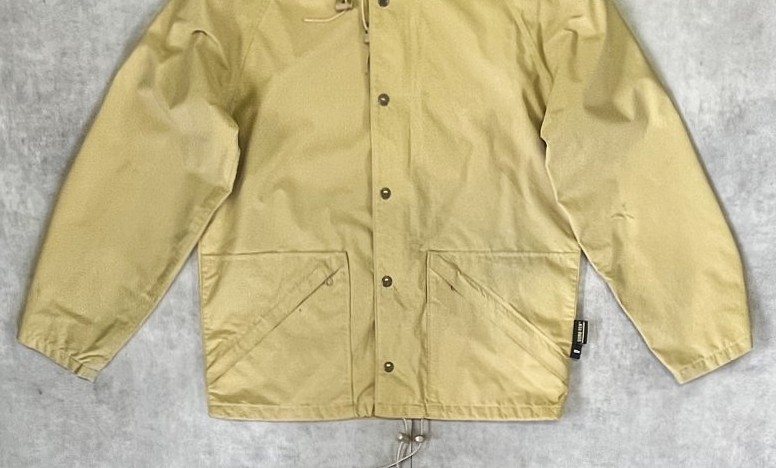 画像: 90'S 10X 裏地付き ゴアテックス レインパーカー タン (VINTAGE)