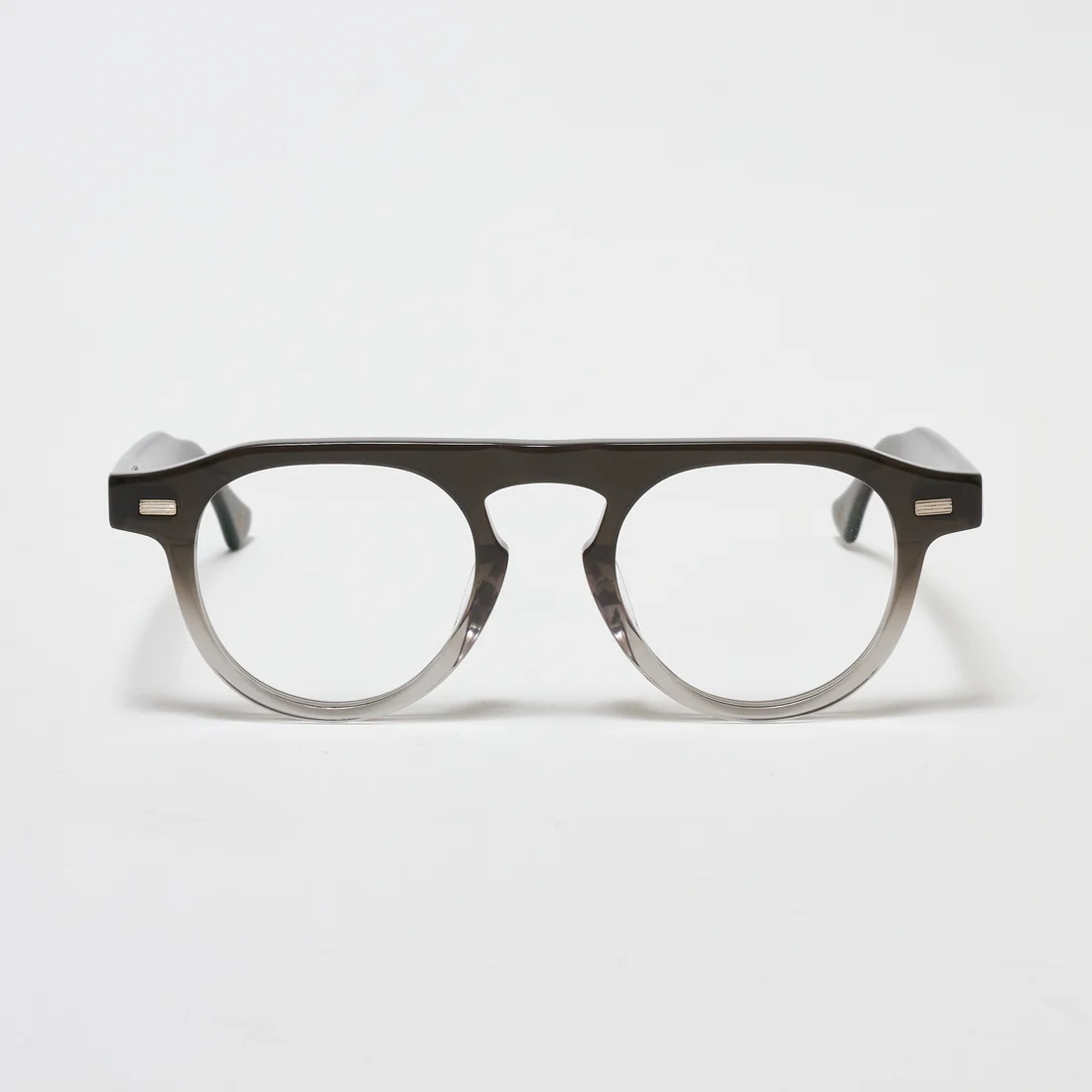 画像1: H OPTICAL "H-12" アイウェア フェードグレー/クリアレンズ (NEW)