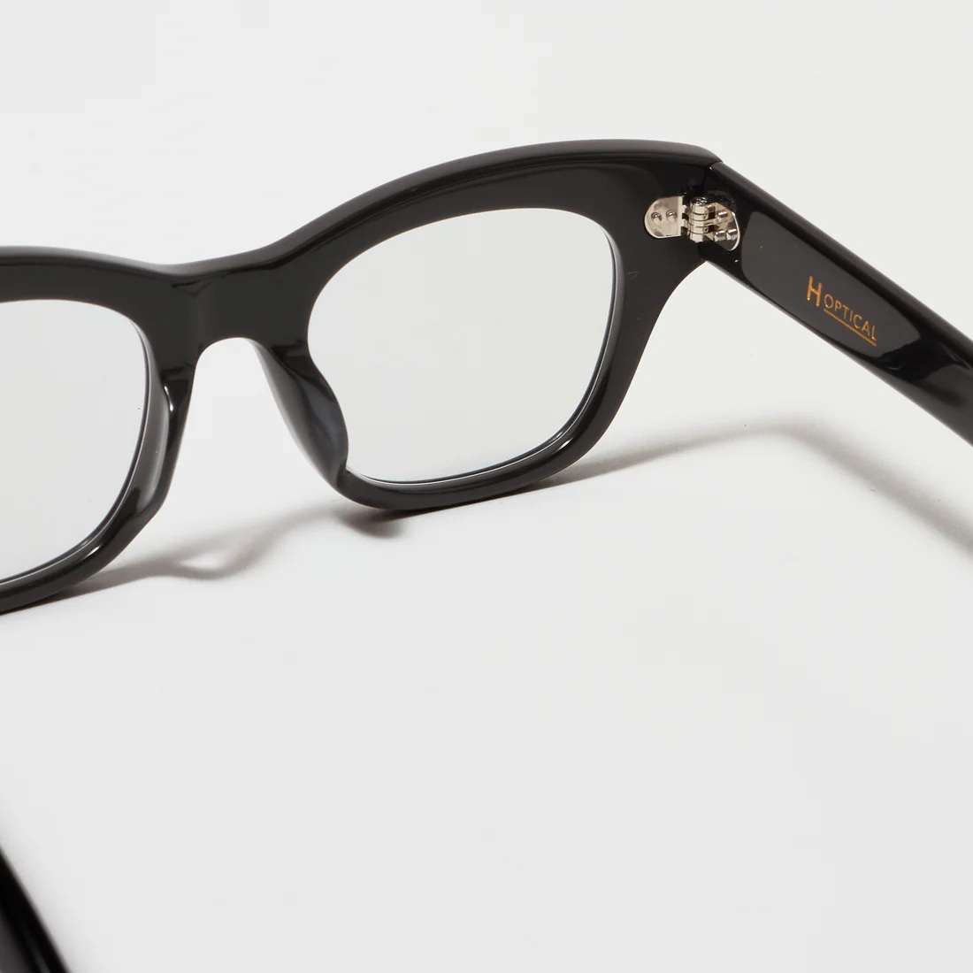 画像5: H OPTICAL "H-13" アイウェア ブラック/クリアレンズ (NEW)
