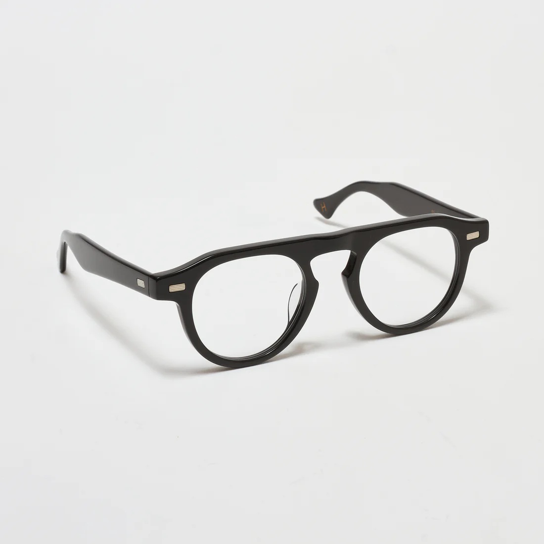 画像3: H OPTICAL "H-12" アイウェア ブラック/クリアレンズ (NEW)