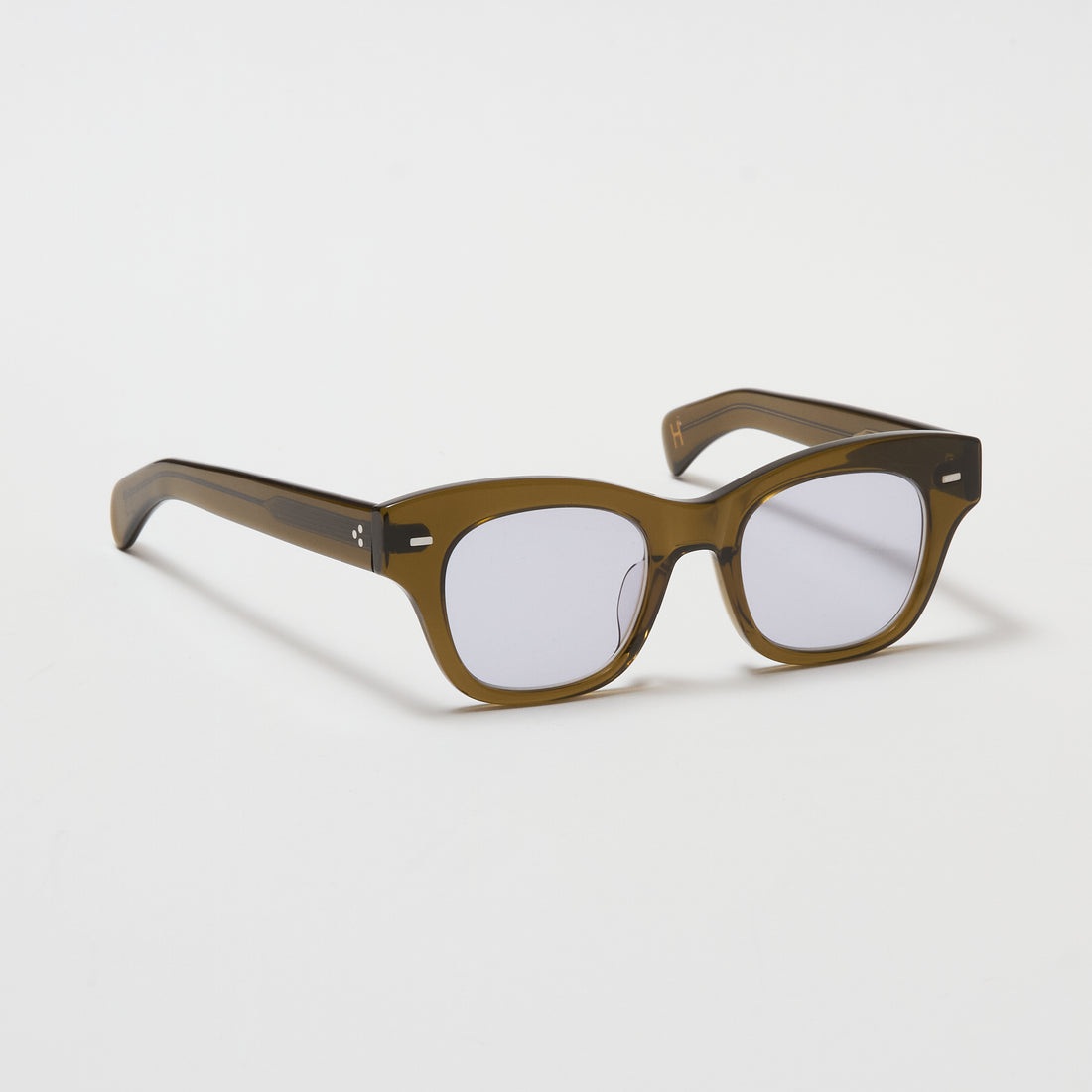 画像3: H OPTICAL "H-13" サングラス オリーブ/ライトグレーレンズ (NEW)