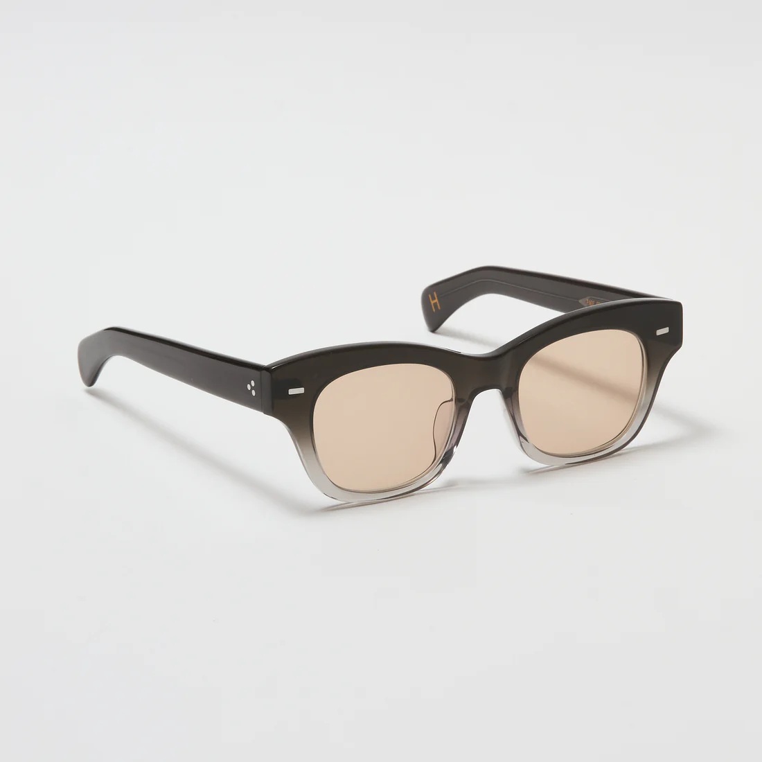 画像3: H OPTICAL "H-13" サングラス フェードグレー/ミッドブラウンレンズ (NEW)