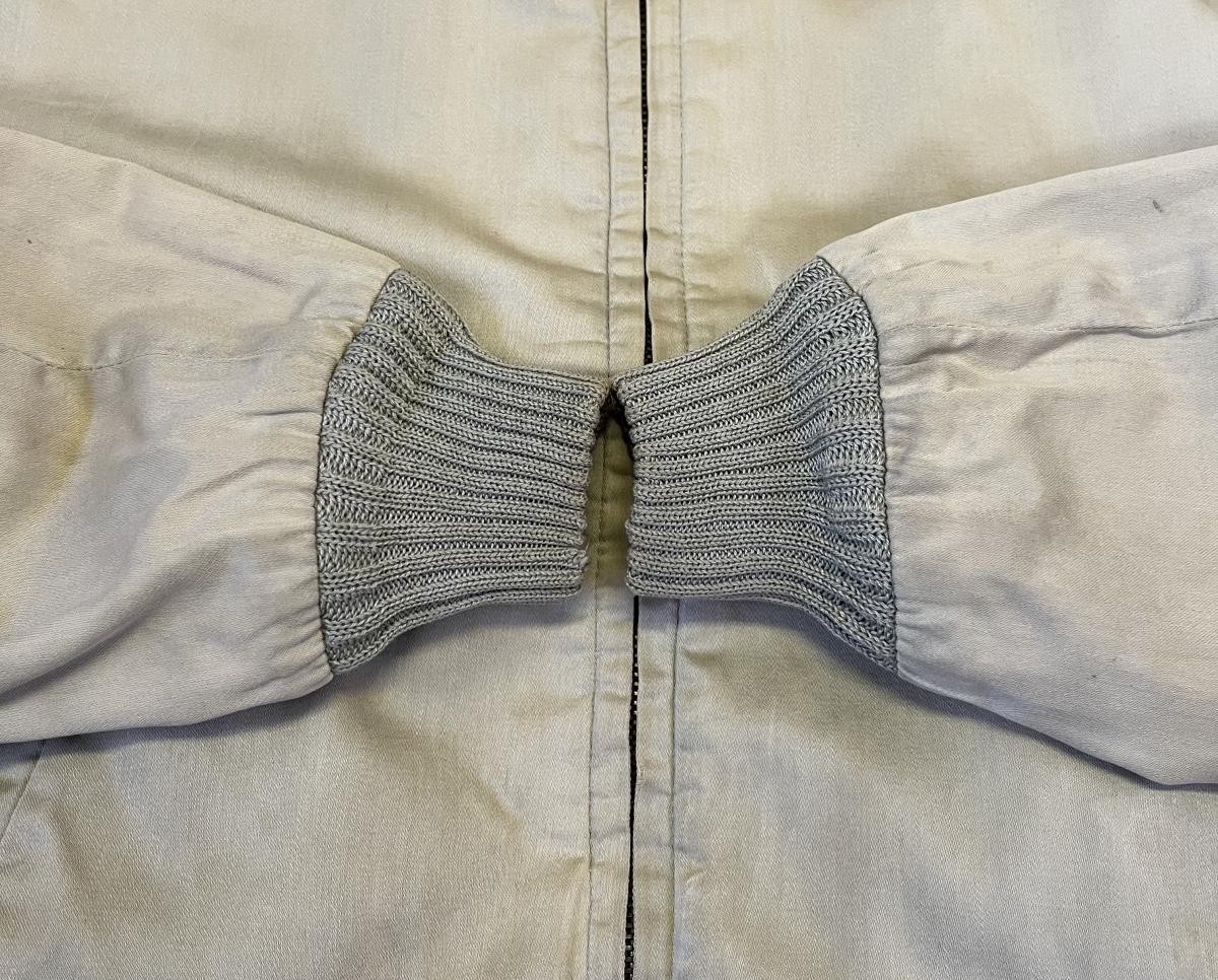 画像: 60'S UNKNOWN リバーシブル ドリズラージャケット CONMATICジップ ベージュ/チェック柄 (VINTAGE)