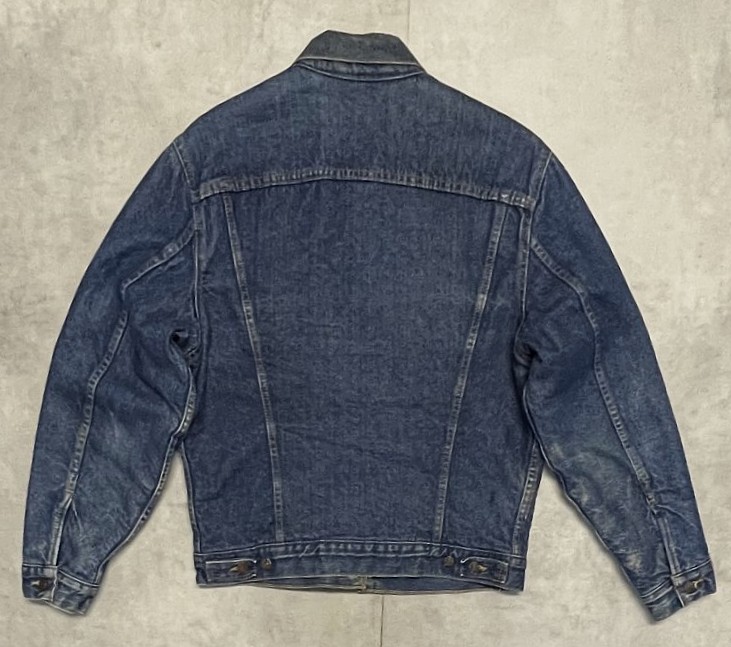 画像5: 90'S LEVIS "70506" スモールe 4thモデル 裏地ブランケット デニムジャケット インディゴ 40 USA製 (VINTAGE)