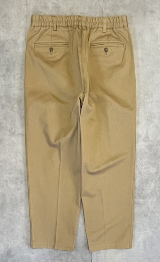 画像3: 00'S LL Bean "DOUBLE L COMFORT WAIST" ツープリーツ チノパンツ タン (VINTAGE)