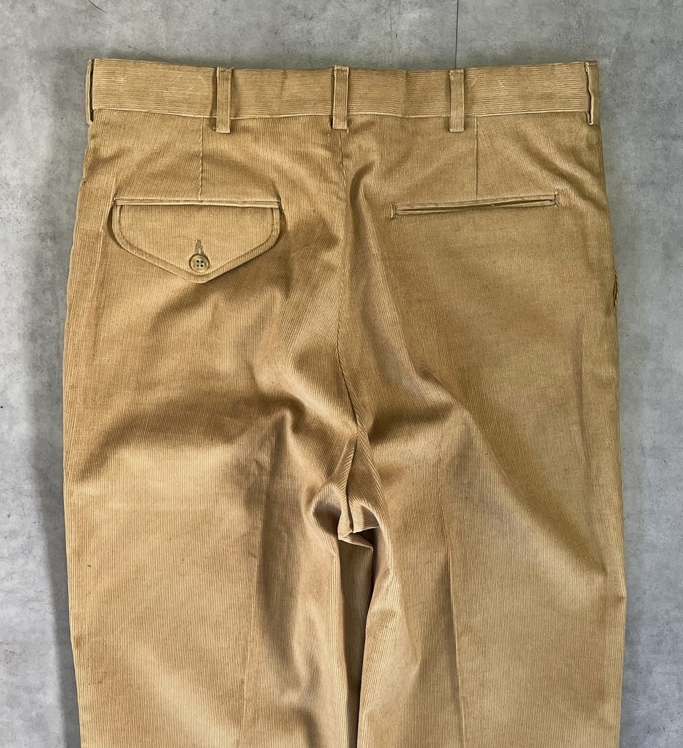 画像: 90'S LANDS' END コーデュロイパンツ ベージュ USA製 (VINTAGE)