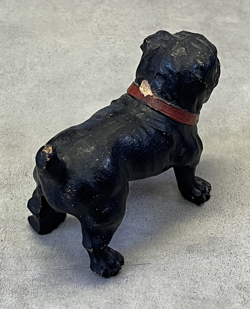 画像3: ブルドッグ オーナメント オブジェ 置物 ペーパーウエイト (VINTAGE)