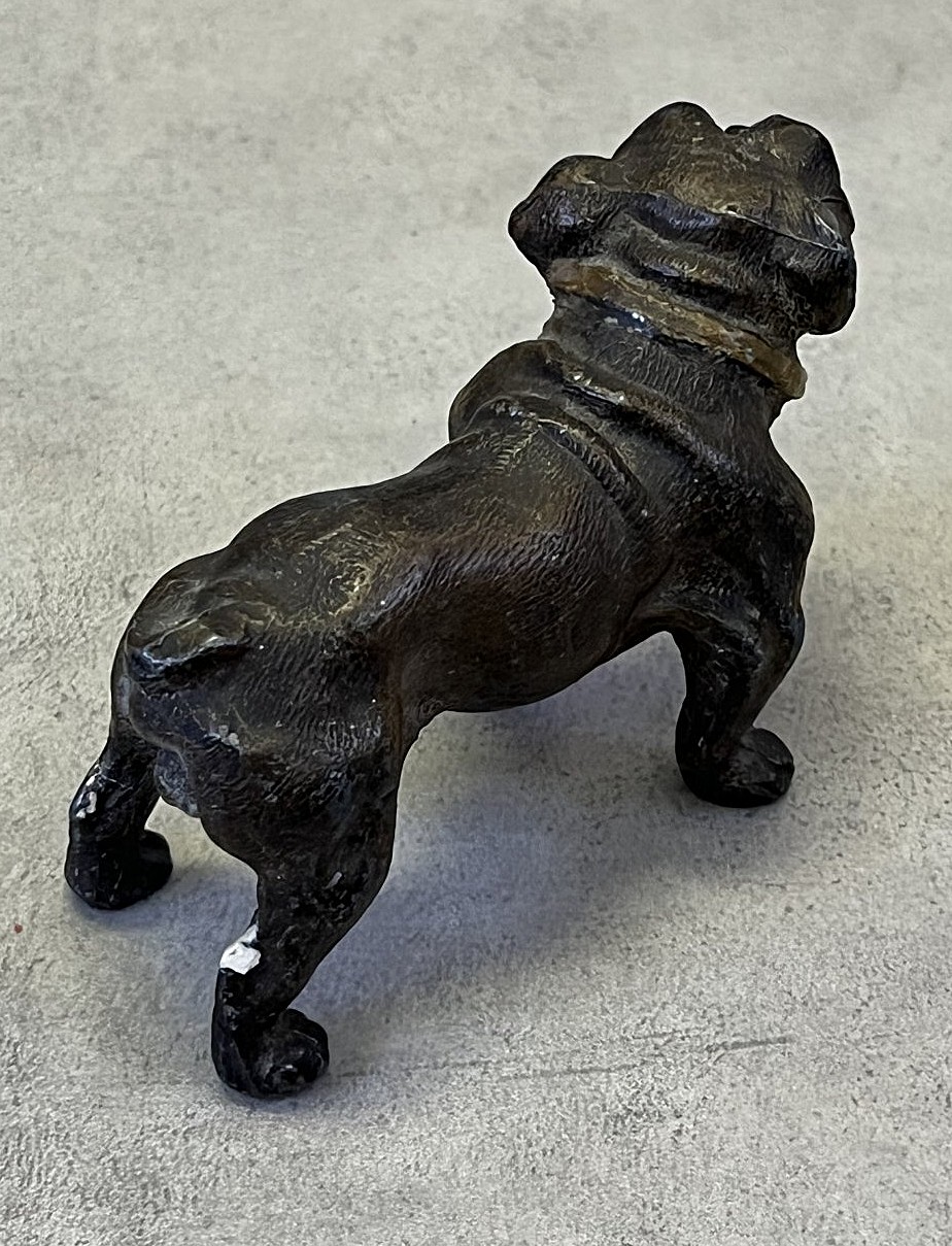 画像3: ブルドッグ オーナメント オブジェ 置物 ペーパーウエイト (VINTAGE)