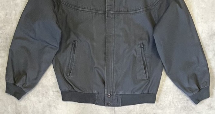 画像: 90'S TOWNCRAFT カップショルダー ダービージャケット チャコール (VINTAGE)