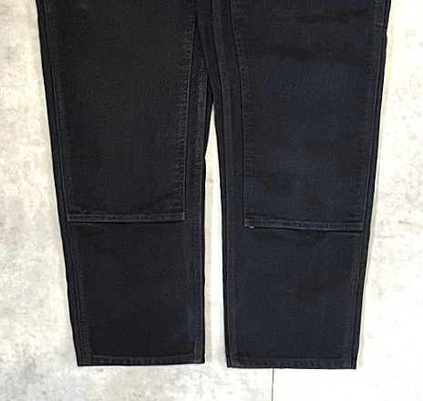 画像: CARHARTT ダブルニー ダック ペインターパンツ ブラック W38L30 (VINTAGE)