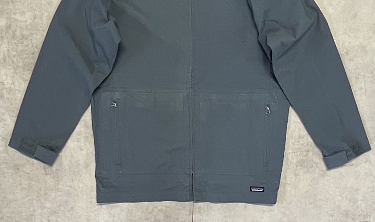 画像: 05'S PATAGONIA "THUNDER SHELL JACKET" ナイロンシェルジャケット ブルーグレー (VINTAGE)