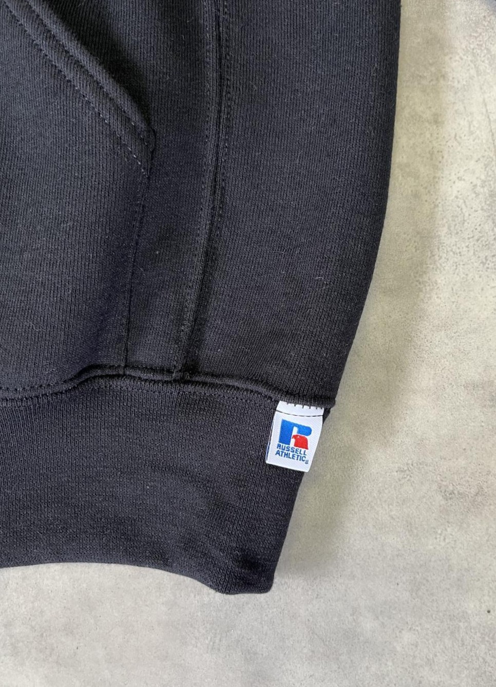 画像: RUSSELL ATHLETIC "DRI-POWER" フルジップ パーカー ブラック (NEW)