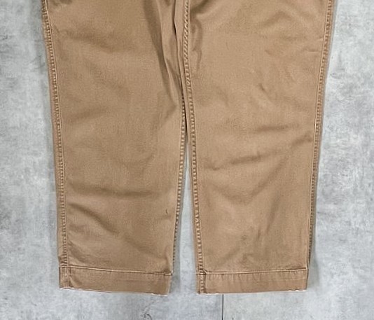 画像: 90'S RALPH LAUREN ボタンフライ ペインターパンツ タン W38L30 (VINTAGE)