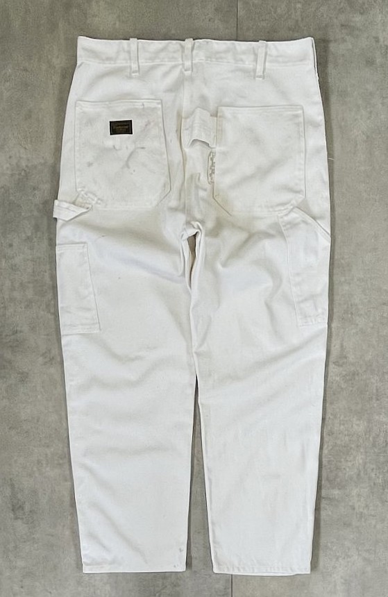 画像3: 70'S SEARS "TRADEWEAR" ペインターパンツ SCOVILLジップ ホワイト USA製 (VINTAGE)
