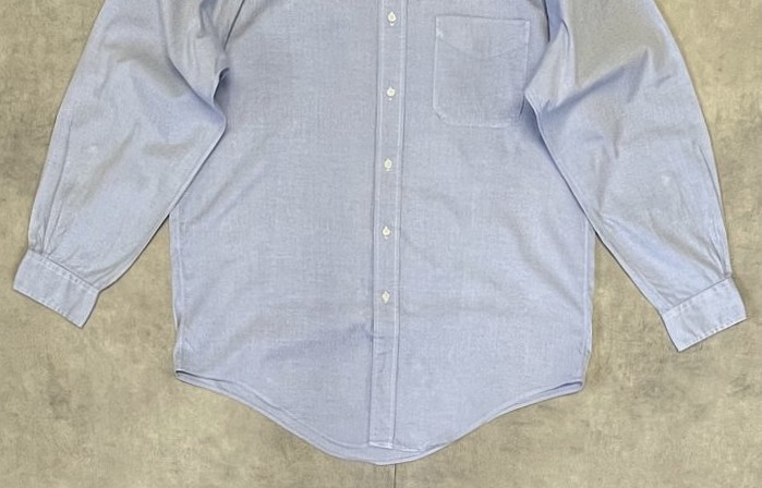 画像: 90'S BROOKS BROTHERS "MAKERS" オックスフォード BDシャツ ブルー USA製 (VINTAGE)