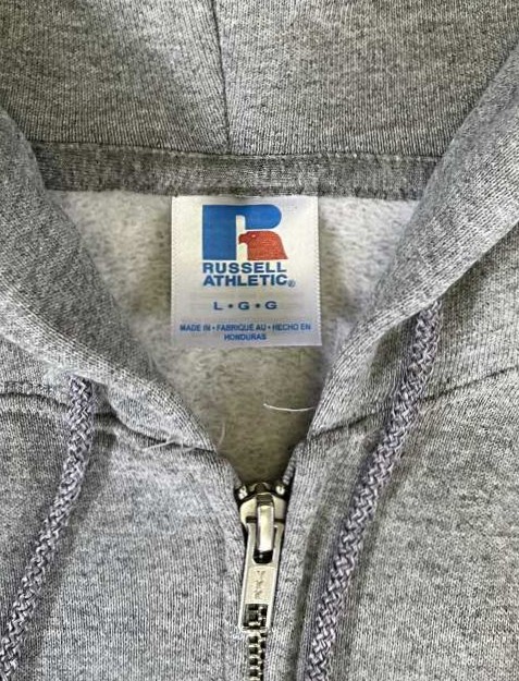 画像2: RUSSELL ATHLETIC "DRI-POWER" フルジップ パーカー ヘザーグレー (NEW)