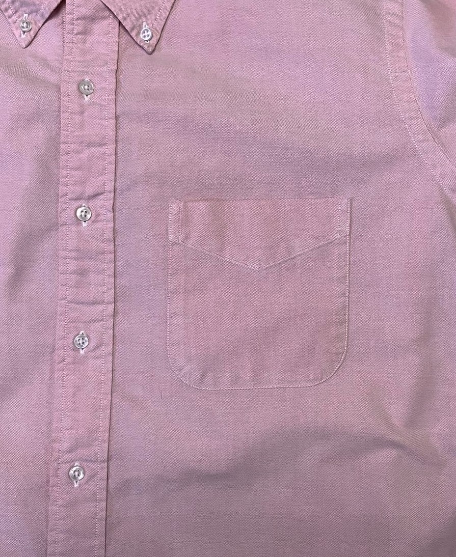 画像: 90'S BROOKS BROTHERS "MAKERS" オックスフォード BDシャツ ピンク USA製 (VINTAGE)