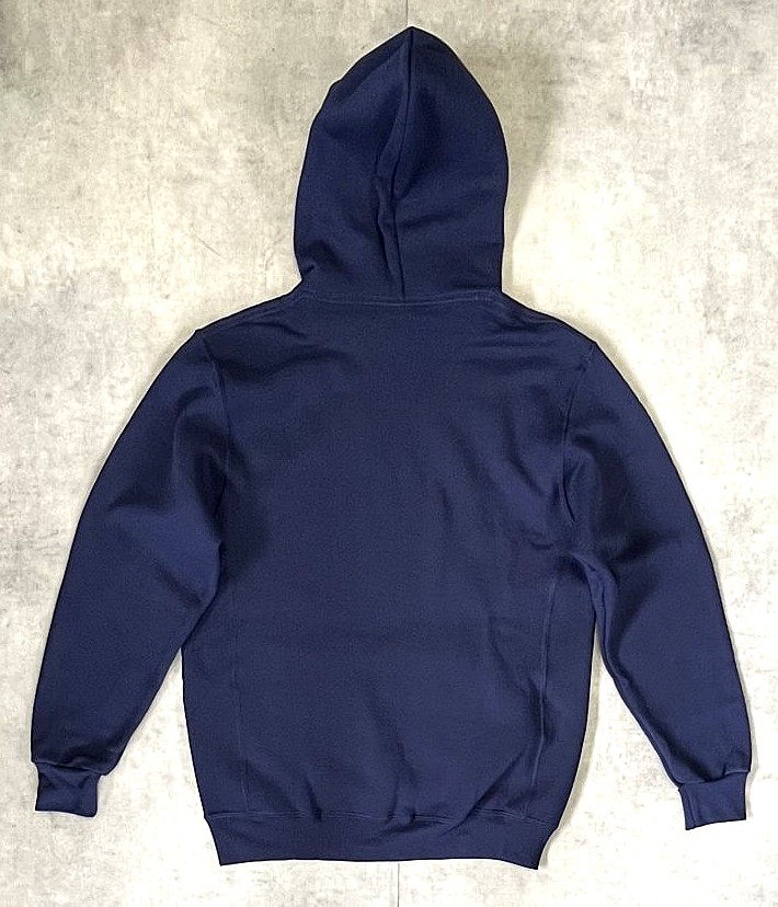 画像3: RUSSELL ATHLETIC "DRI-POWER" 前Vガゼット付き プルオーバーパーカー ネイビー (NEW)