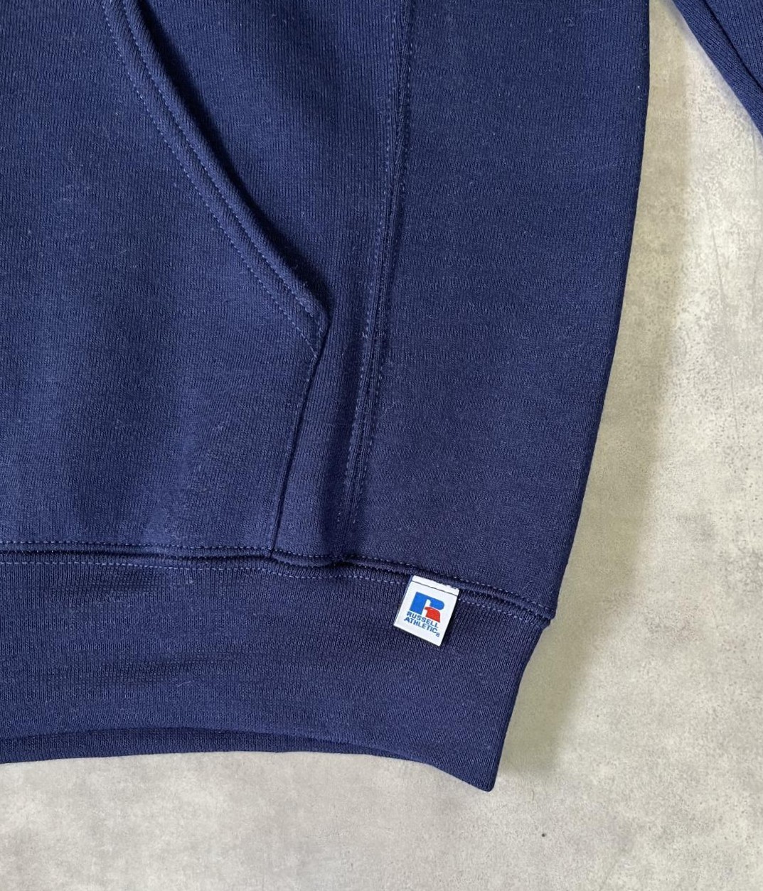 画像: RUSSELL ATHLETIC "DRI-POWER" フルジップ パーカー ネイビー (NEW)