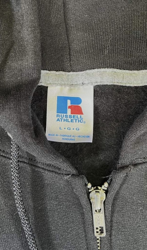 画像2: RUSSELL ATHLETIC "DRI-POWER" フルジップ パーカー ブラック (NEW)