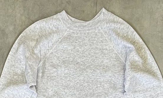 画像: 80'S PANNILL ラグランスリーブ スウェットシャツ アッシュグレー USA製 (VINTAGE)