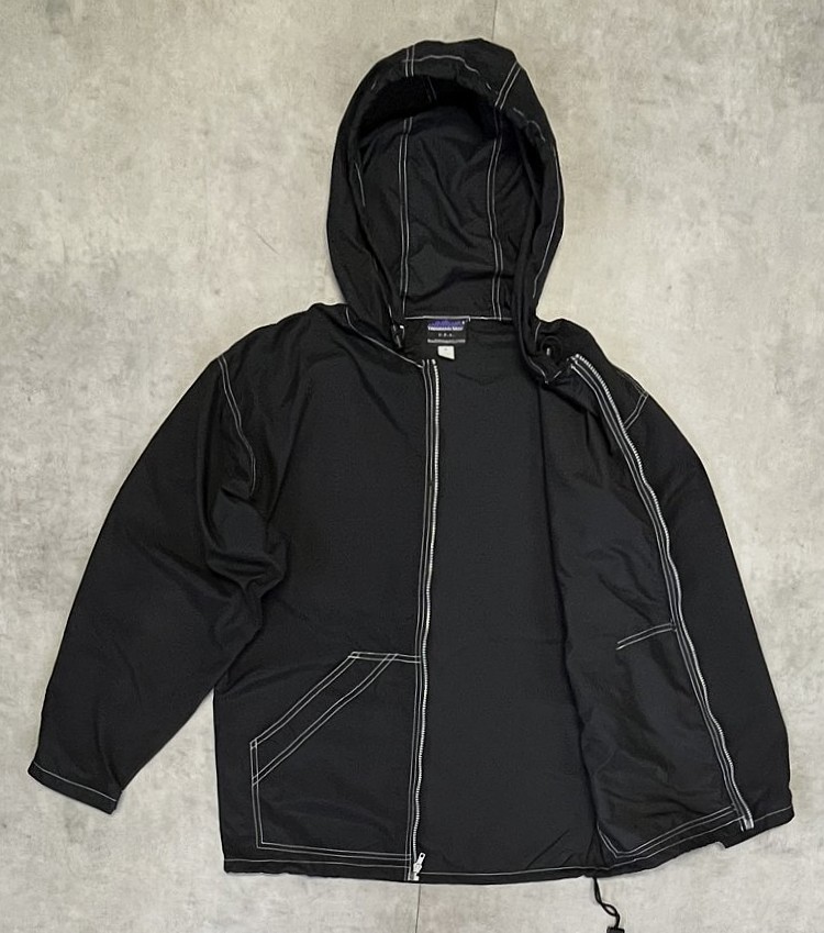 画像3: 90'S THOUSAND MILE ピーチスキン ジップパーカー ブラック (VINTAGE)