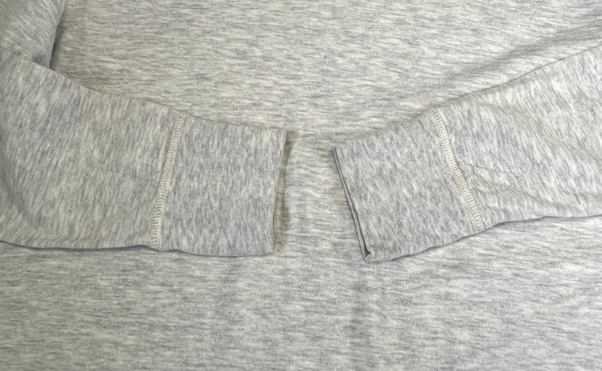 画像: 00'S DUOFOLD "TWO LAYER FABRIC" 長袖 Tシャツ アッシュグレー USA製 (VINTAGE)