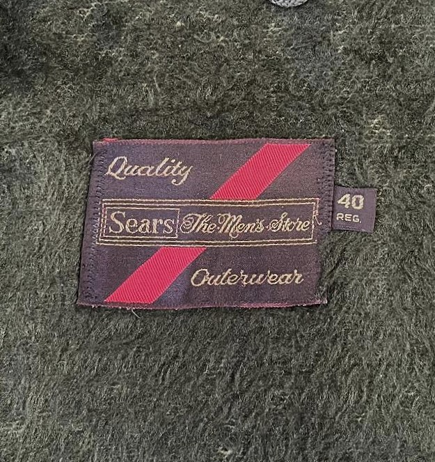 画像2: 70'S SEARS 裏地ボア付き コーチジャケット グリーン (VINTAGE)