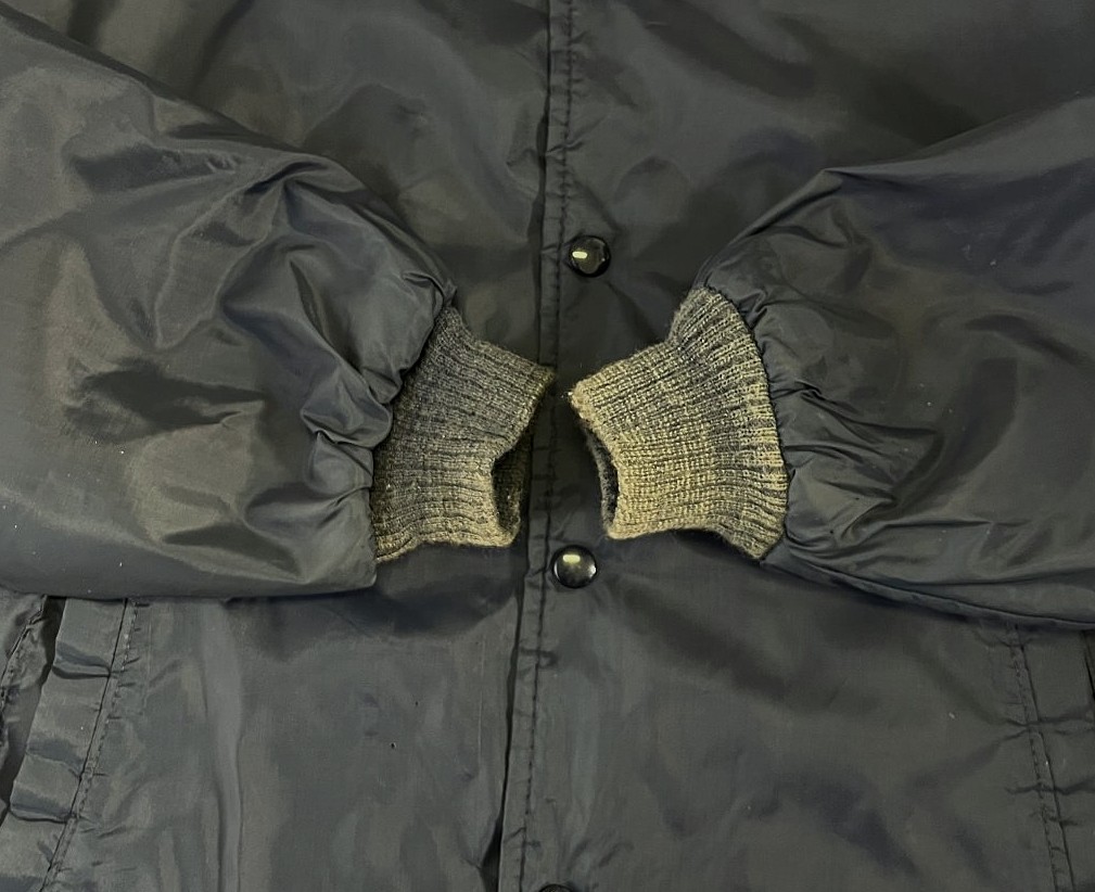 画像: 70'S SEARS 裏地ボア付き コーチジャケット ネイビー (VINTAGE)