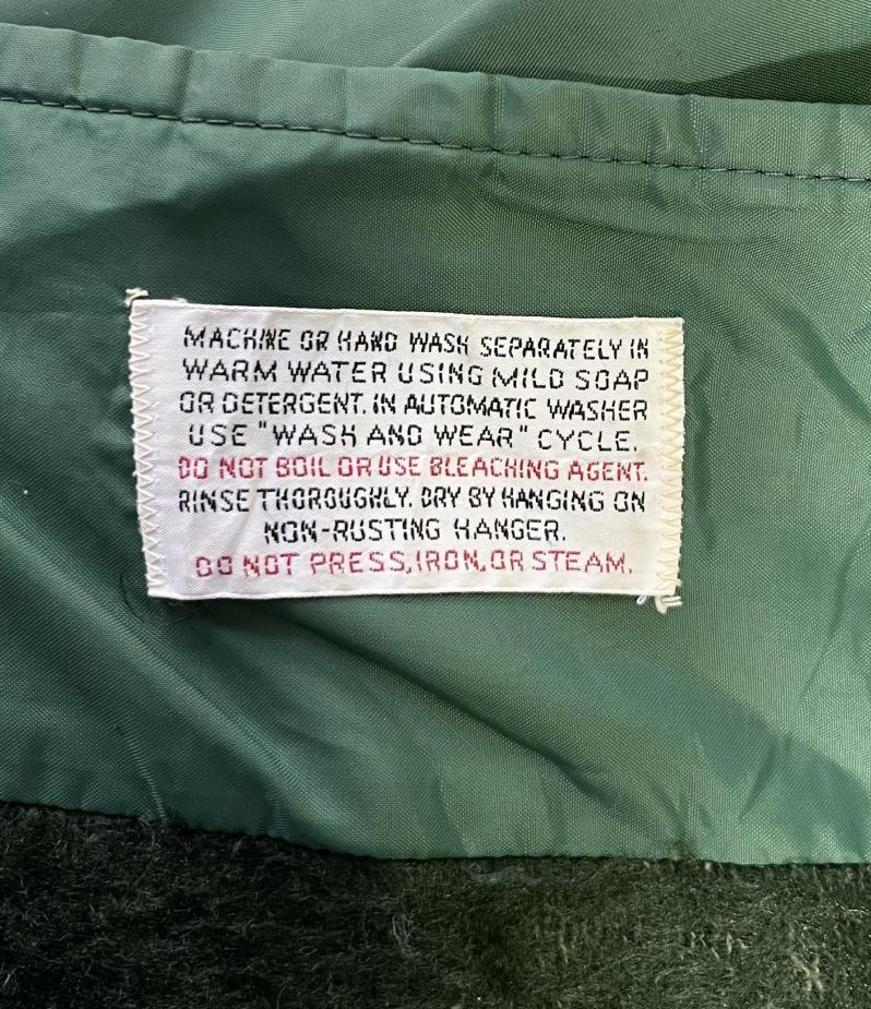 画像4: 70'S SEARS 裏地ボア付き コーチジャケット グリーン (VINTAGE)