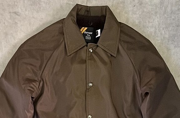 画像: 70'S SEARS 裏地ボア付き コーチジャケット ブラウン USA製 (DEADSTOCK)