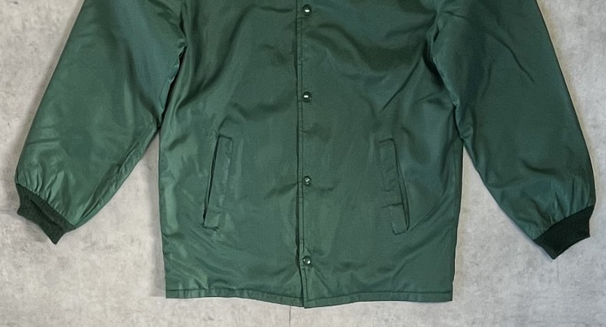 画像: 70'S SEARS 裏地ボア付き コーチジャケット グリーン (VINTAGE)