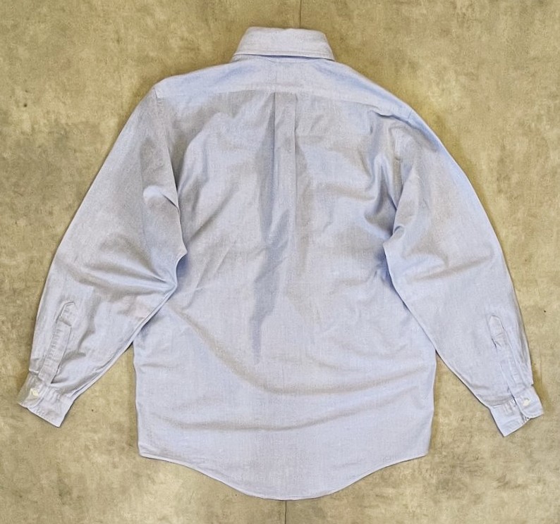 画像3: 90'S BROOKS BROTHERS オックスフォード BDシャツ ブルー USA製 (VINTAGE)