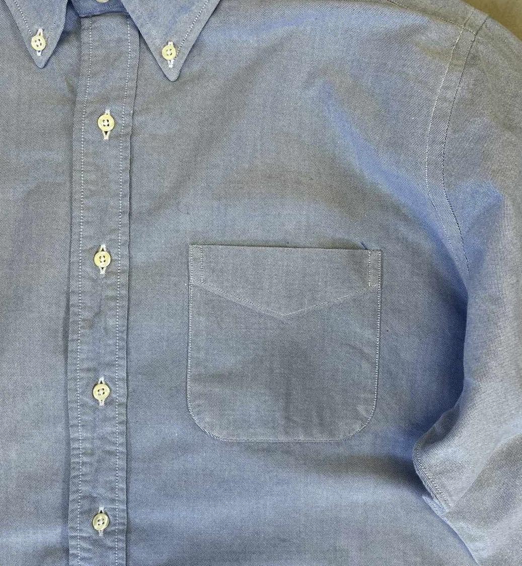 画像: 90'S BROOKS BROTHERS オックスフォード BDシャツ ブルー USA製 (VINTAGE)