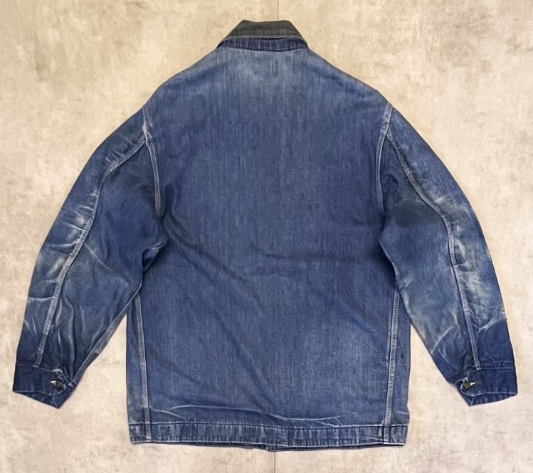 画像4: 70'S SEARS デニム カバーオール インディゴ USA製 (VINTAGE)