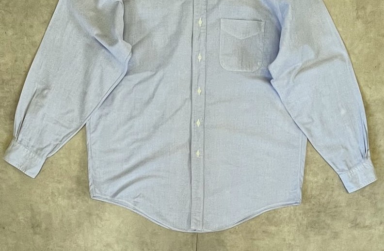 画像: 90'S BROOKS BROTHERS オックスフォード BDシャツ ブルー USA製 (VINTAGE)