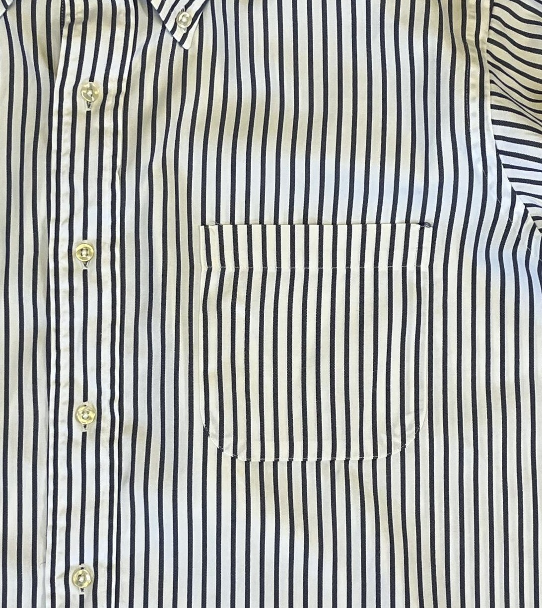 画像: 80'S BROOKS BROTHERS "MAKERS" オックスフォード BDシャツ ストライプ USA製 (VINTAGE)