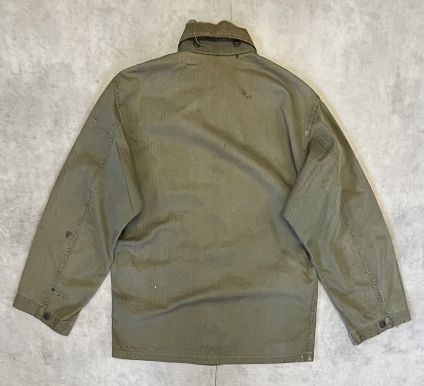 画像5: 40'S アメリカ軍 US ARMY "M-43" HBT 13STARボタン ジャケット (VINTAGE)