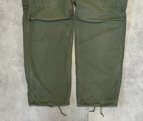 画像: 60'S アメリカ軍 US ARMY "JUNGLE FATIGUE" カーゴパンツ S-R (VINTAGE)