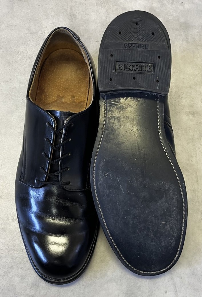 画像: 80'S アメリカ軍 US NAVY "CRADDOCK-TERRY製" ラバーソール サービスシューズ (VINTAGE)