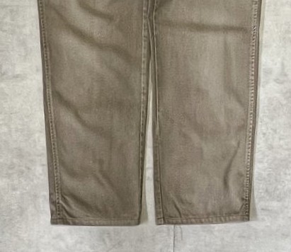 画像: 90'S RALPH LAUREN ノープリーツ チノパンツ カーキ 42TALONジップ USA製 (VINTAGE)