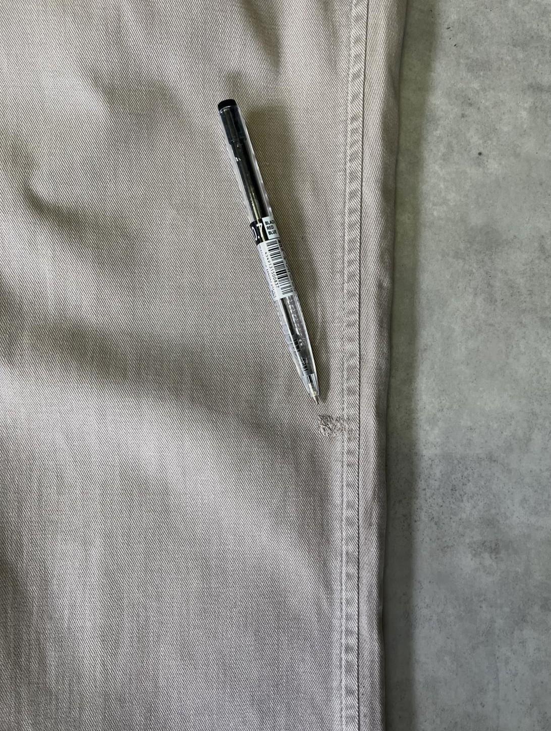 画像5: 90'S RALPH LAUREN ツープリーツ チノパンツ ベージュ 42TALONジップ USA製 (VINTAGE)