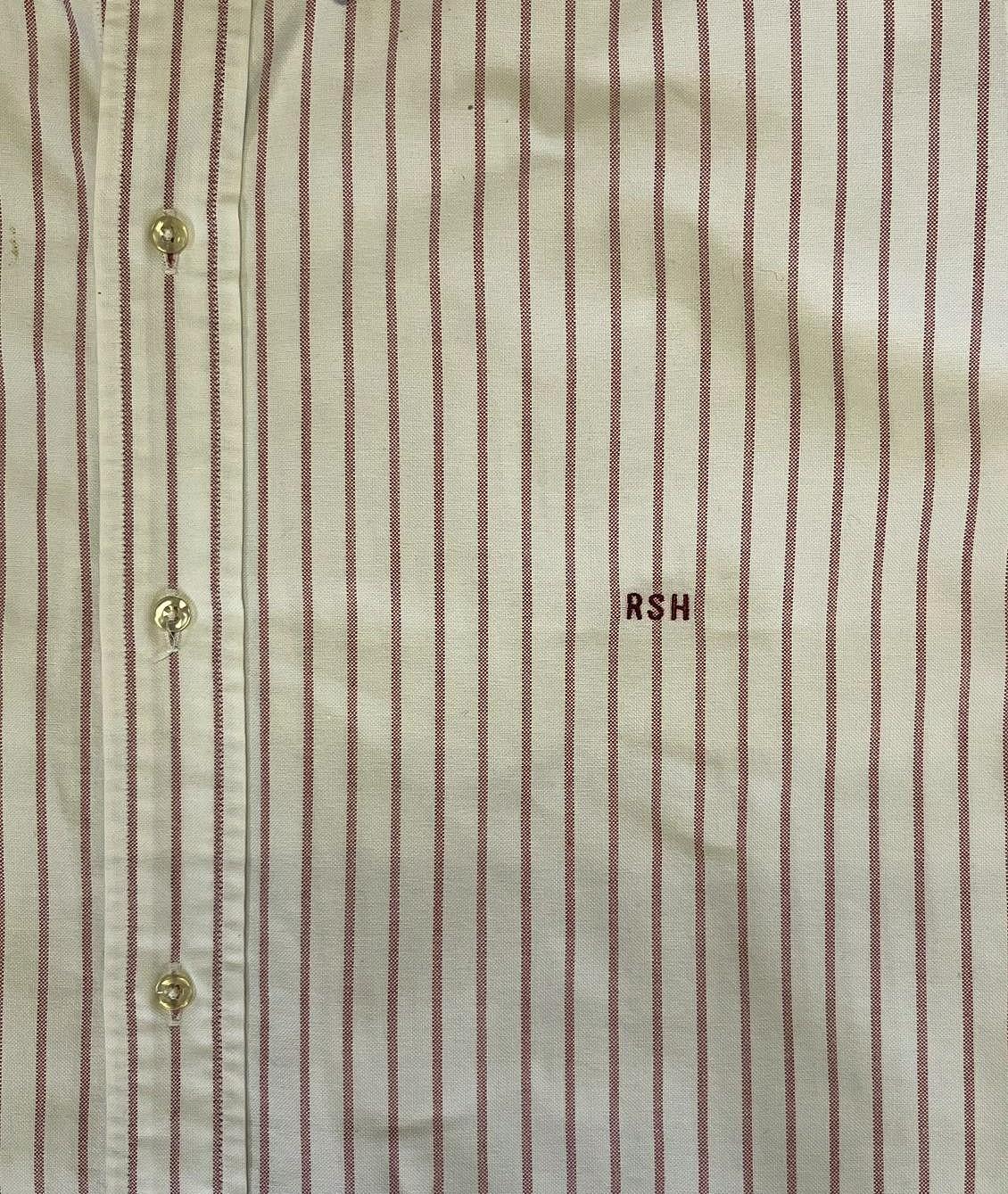 画像: 70'S BROOKS BROTHERS "MAKERS" 6ボタン オックスフォード BDシャツ ストライプ USA製 (VINTAGE)