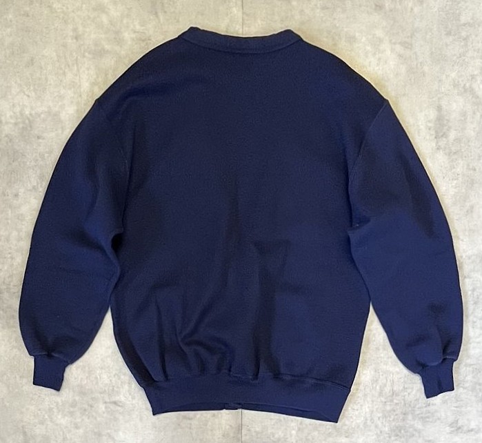 画像4: 90'S RUSSELL ATHLETIC スウェット カーディガン ネイビー USA製 (VINTAGE)