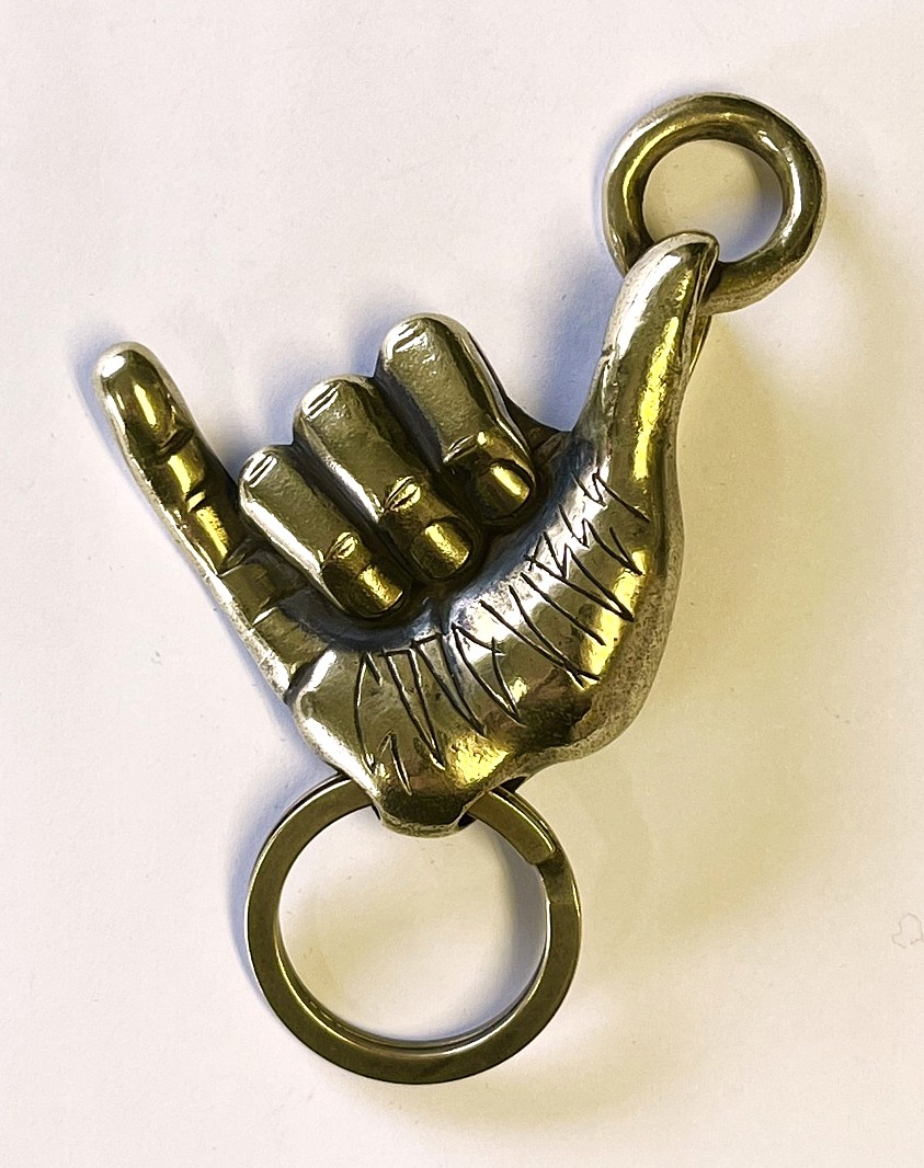 画像1: VIN'S "HANGLOOSE KEYHOOK" ANTIQUE GOLD (NEW)