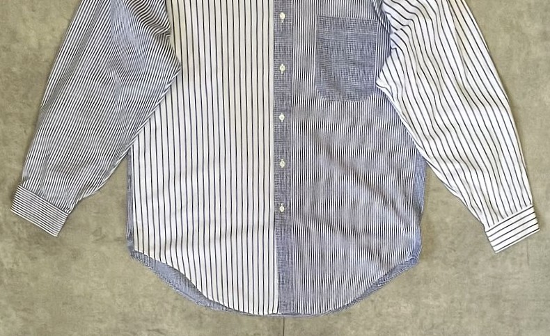 画像: 90'S BROOKS BROTHERS "FUN SHIRT" ポプリン BDシャツ クレイジーパターン USA製 (VINTAGE)
