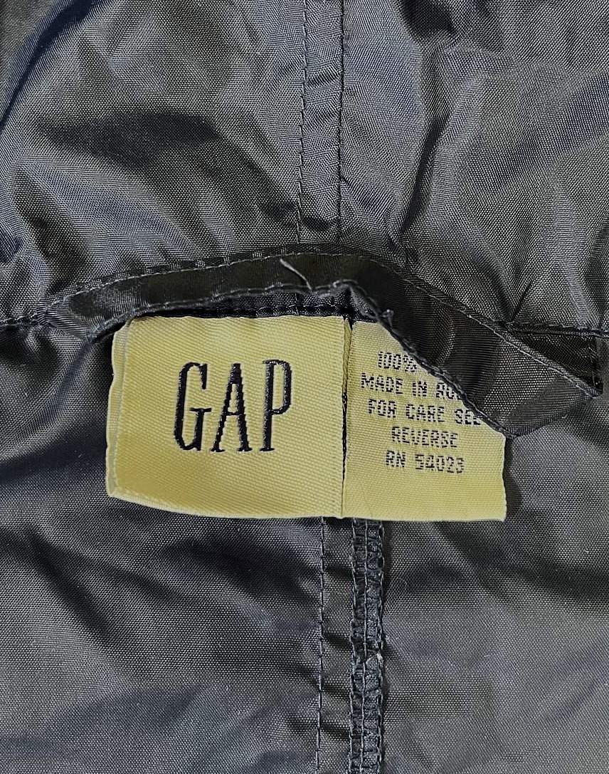 画像2: 00'S GAP 旧タグ ナイロン モッズパーカー ネイビー (VINTAGE)
