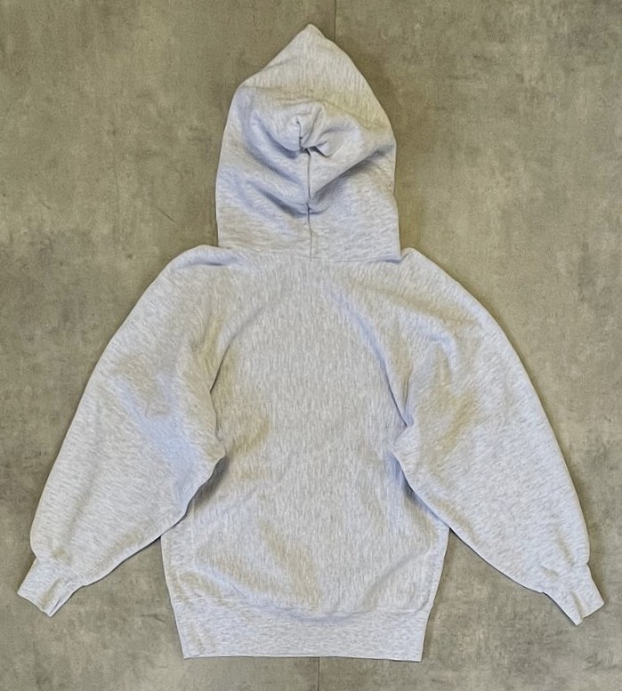 画像5: 90'S CHAMPION "VIRGINIA TECH" 刺繍タグ リバースウィーブ パーカー ヘザーグレー USA製 (VINTAGE)