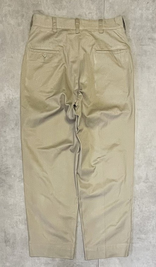 画像5: 60'S アメリカ軍 USAF コットン100% チノパンツ RAPIDアルミジップ (VINTAGE)
