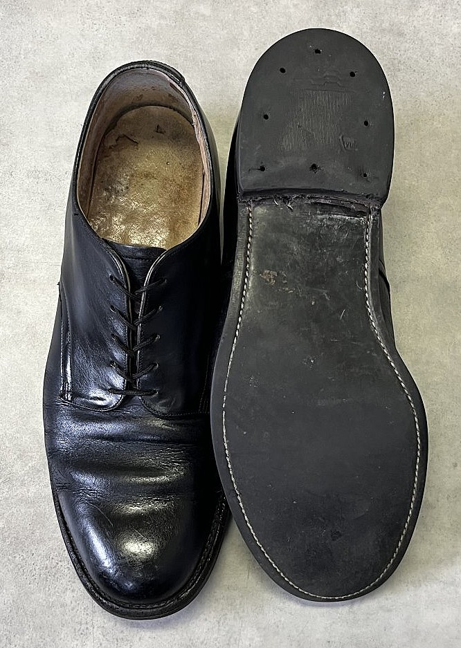 画像: 80'S アメリカ軍 US NAVY "CLARKSVILLE FTWR製" ラバーソール サービスシューズ (VINTAGE)